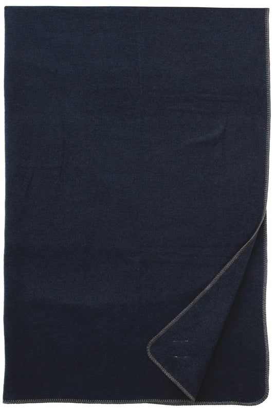 Solid Midnight Throw