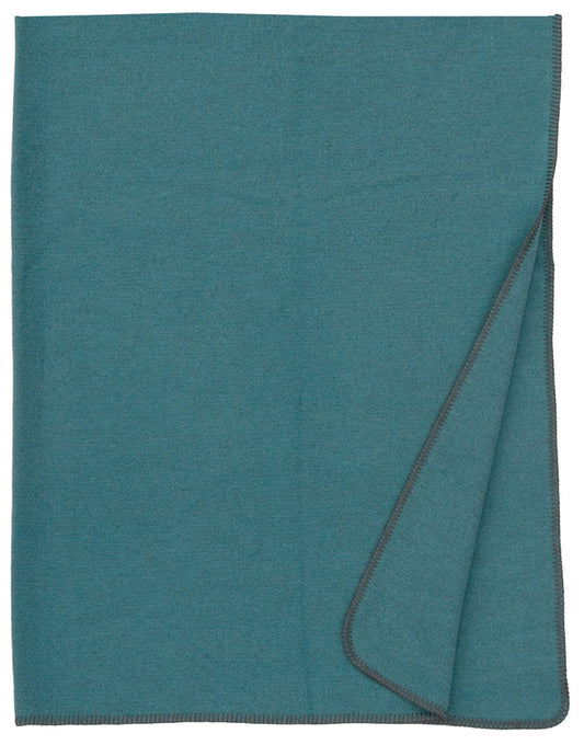 Solid Turquoise Throw