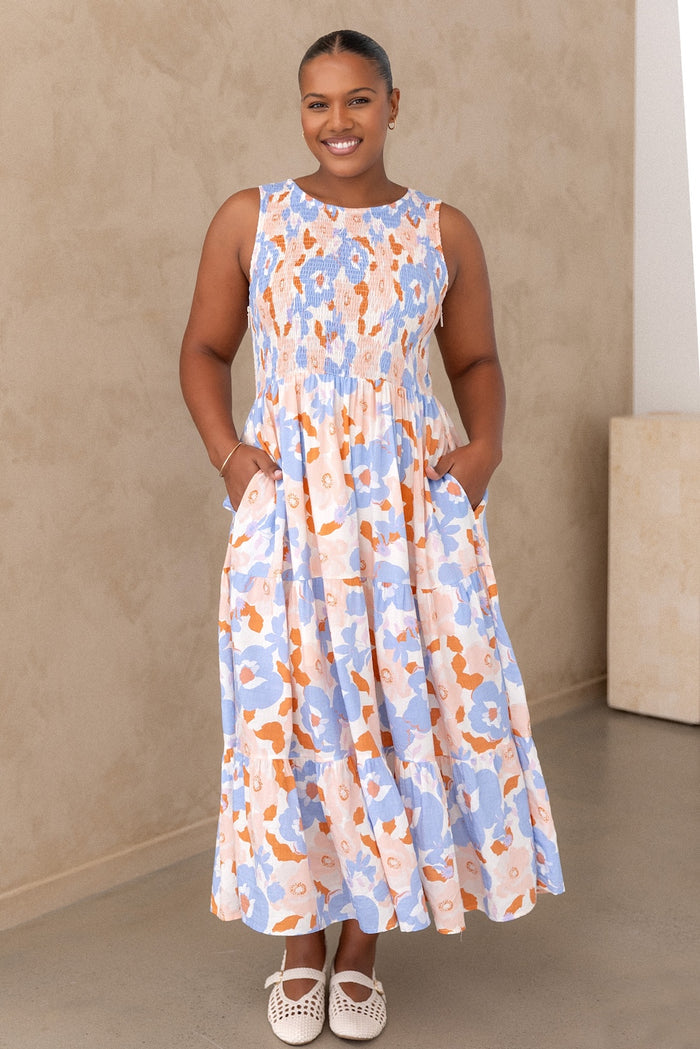 Sophie Dress - Blooming Winter