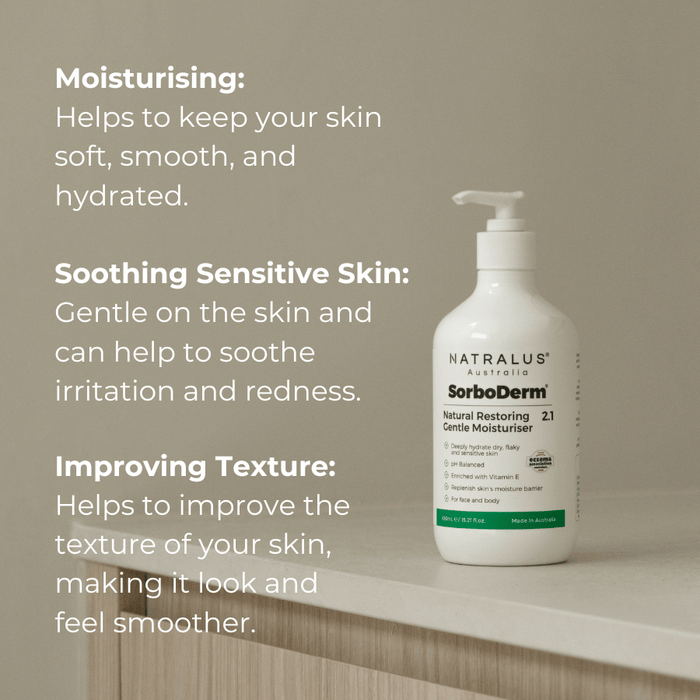SorboDerm Natural Restoring Gentle Moisturiser for eczema and psoriasis