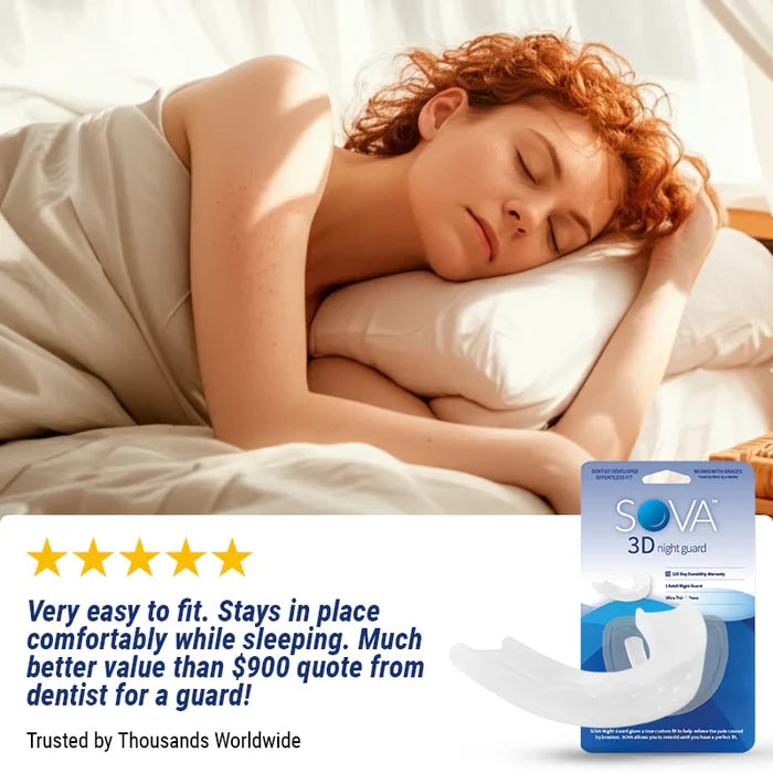 SOVA 3D Night Guard | Teeth Grinding Guard for Moderate Bruxism