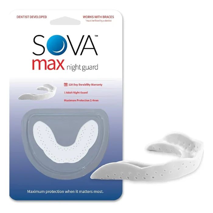 SOVA MAX Night Guard | Heavy-Duty Teeth Grinding Guard for Severe Bruxism