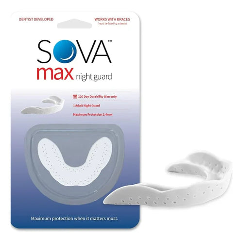 SOVA MAX Night Guard | Heavy-Duty Teeth Grinding Guard for Severe Bruxism