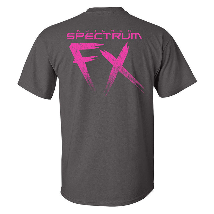 S / Charcoal / Pink