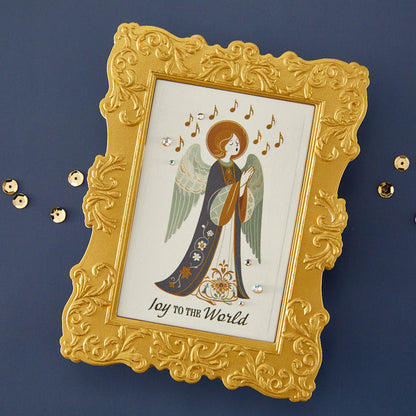 Spellbinders - 3D Embossing & Cut Folder - Greenwich Market Frame. Available at Embellish Away in Bowmanville Ontario Canada. Example by brand ambassador.