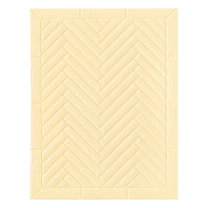 Spellbinders - 3D Embossing Folder - A2 - Herringbone Decor. Available at Embellish Away in Bowmanville Ontario Canada.