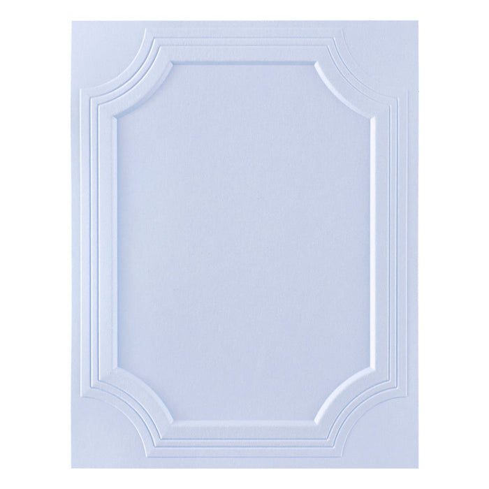 Spellbinders - 3D Embossing Folder - A2 - Ornate Molded Frame. Available at Embellish Away in Bowmanville Ontario Canada.