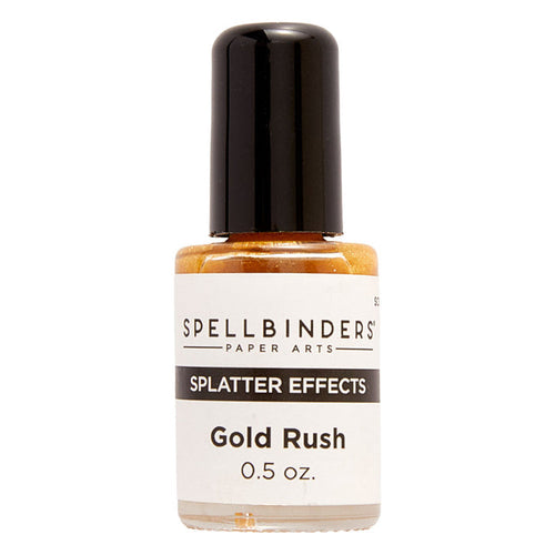Spellbinders - Splatter Effects - Gold Rush. Available at Embellish Away in Bowmanville Ontario Canada.