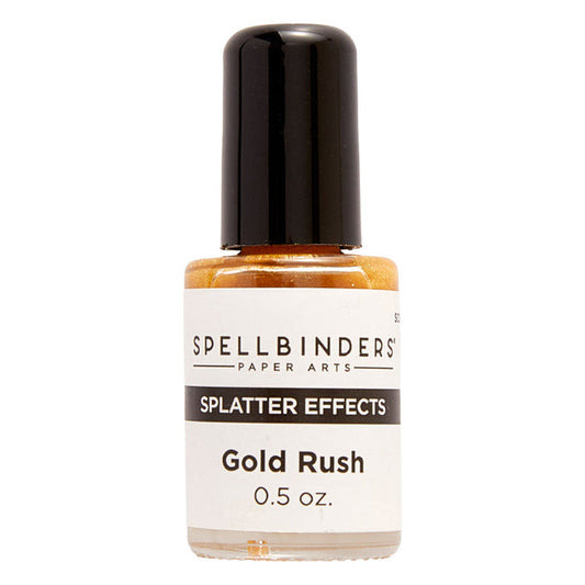 Spellbinders - Splatter Effects - Gold Rush. Available at Embellish Away in Bowmanville Ontario Canada.