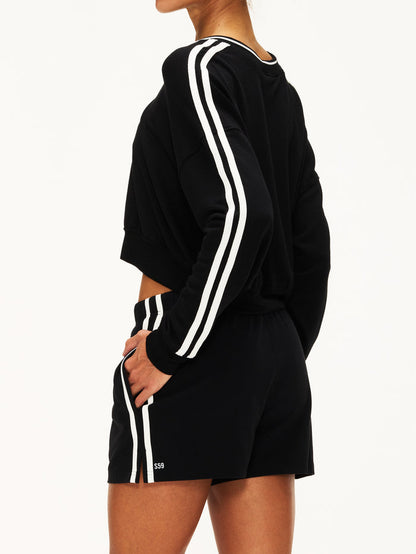 Splits59 Ellie Fleece V Neck Sweatshirt