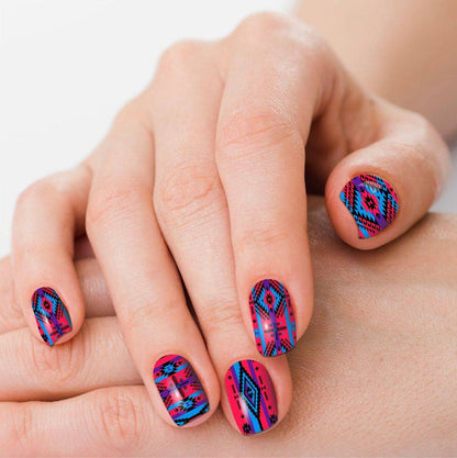 Spring into Aztec Western Nail Strips