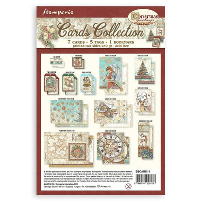 Stamperia - Cards Collection - Christmas Greetings