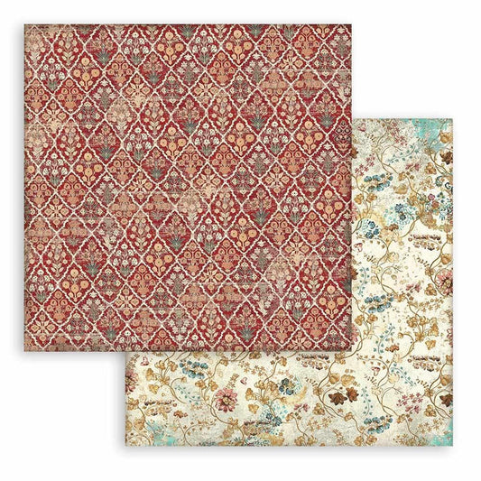 Stamperia - Double-Sided Cardstock 12"X12" - Christmas Greetings Red Texture. Start your project off right with the perfect paper for scrapbook pages, greeting cards, bookmarks, gift cards, mixed media and much more! Imported. Available at Embellish Away located in Bowmanville Ontario Canada.