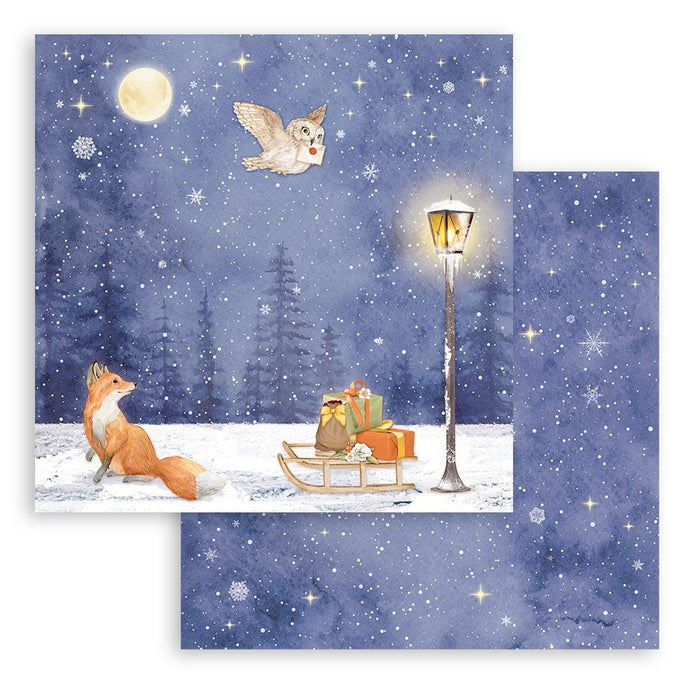 Stamperia - Double-Sided Paper Pad 12"X12" - 10/Pkg - Winter Valley. Start your project off right with the perfect paper for scrapbook pages, greeting cards, bookmarks, gift cards, mixed media and much more! Available at Embellish Away located in Bowmanville Ontario Canada.