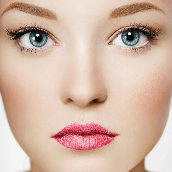 Stargazer Glitter Lipstick, Pink