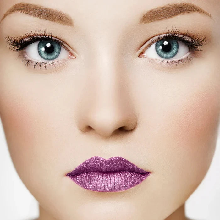 Stargazer Glitter Lipstick, Violet