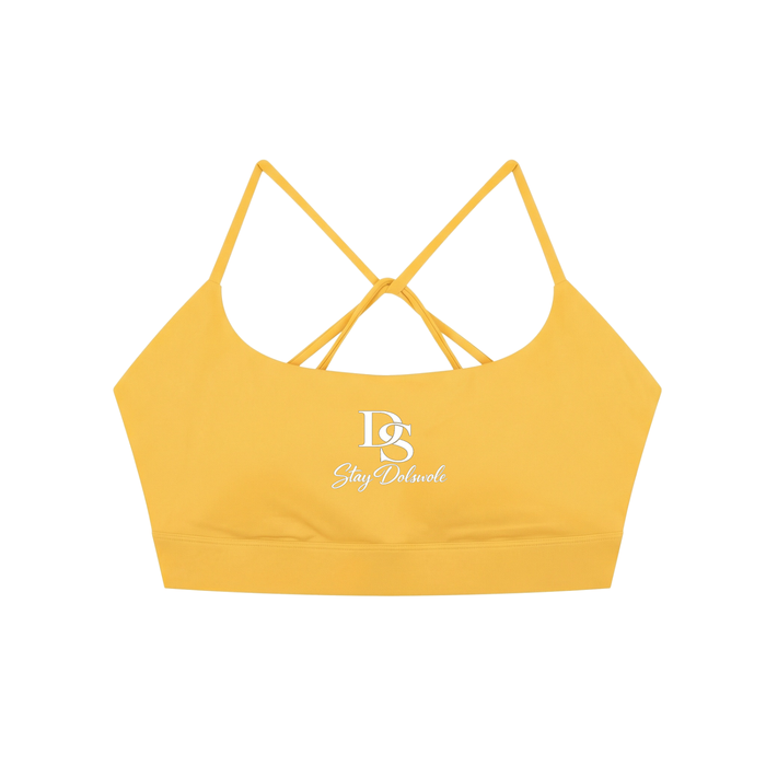 Stay Dolswole Strappy Criss Cross Yoga Sports Bra
