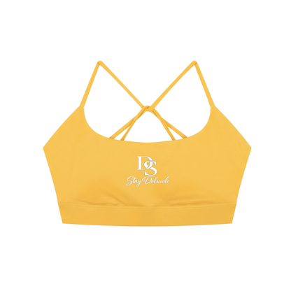 Stay Dolswole Strappy Criss Cross Yoga Sports Bra