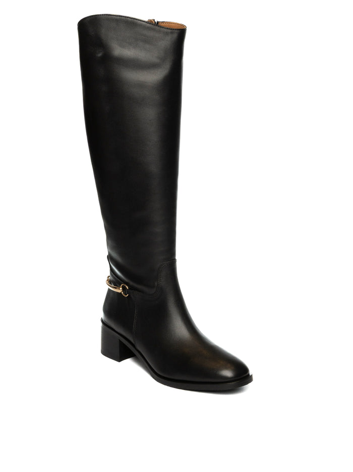 ALBANO Stivale pelle nero 3004 VIT-NERO