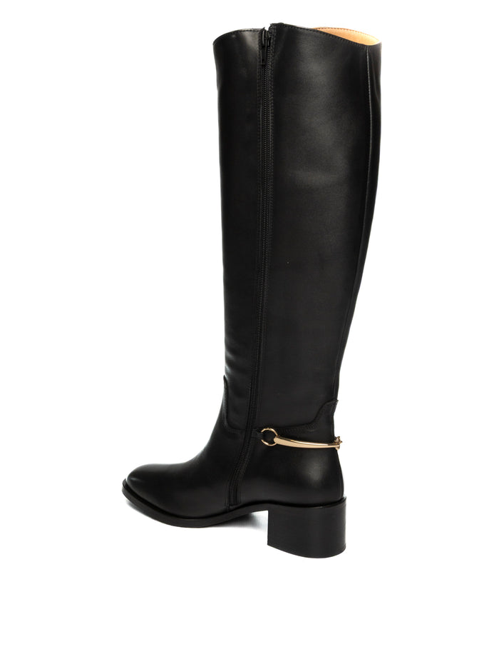 ALBANO Stivale pelle nero 3004 VIT-NERO