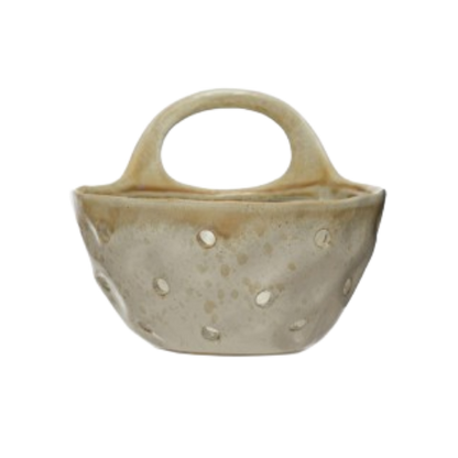 Stoneware Colander