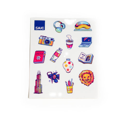 Student Designed Sticker Sheet