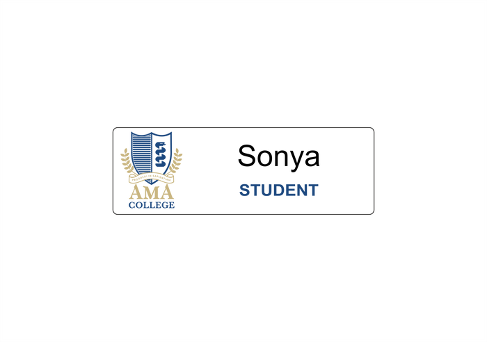 Student Name Badge  Compulsory for all Students
