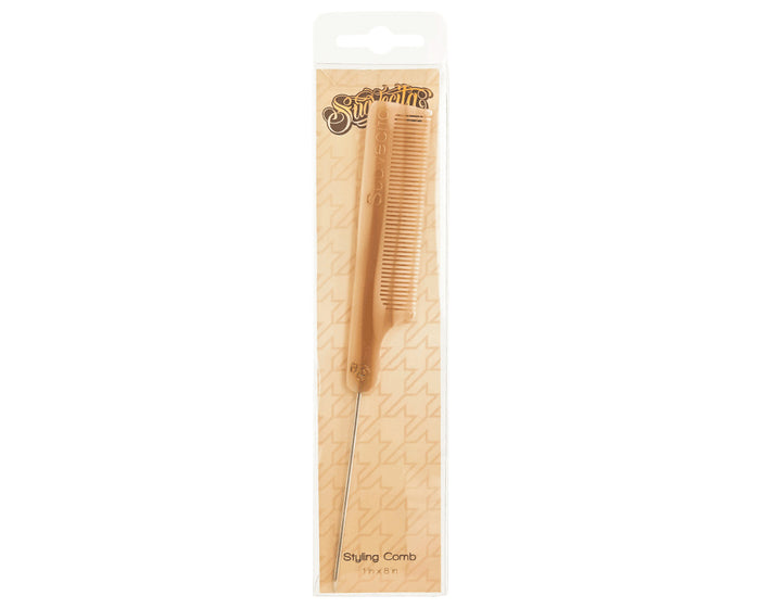Styling Comb Packaging Front