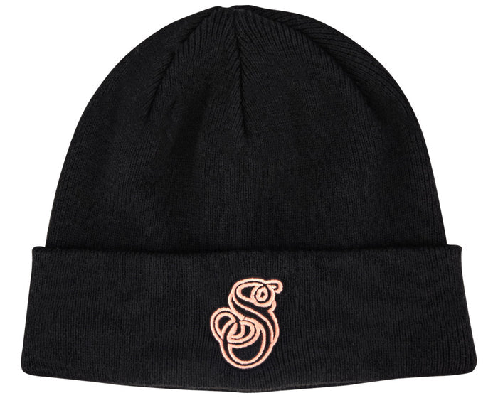 Black Suavecita Esse Beanie - Front