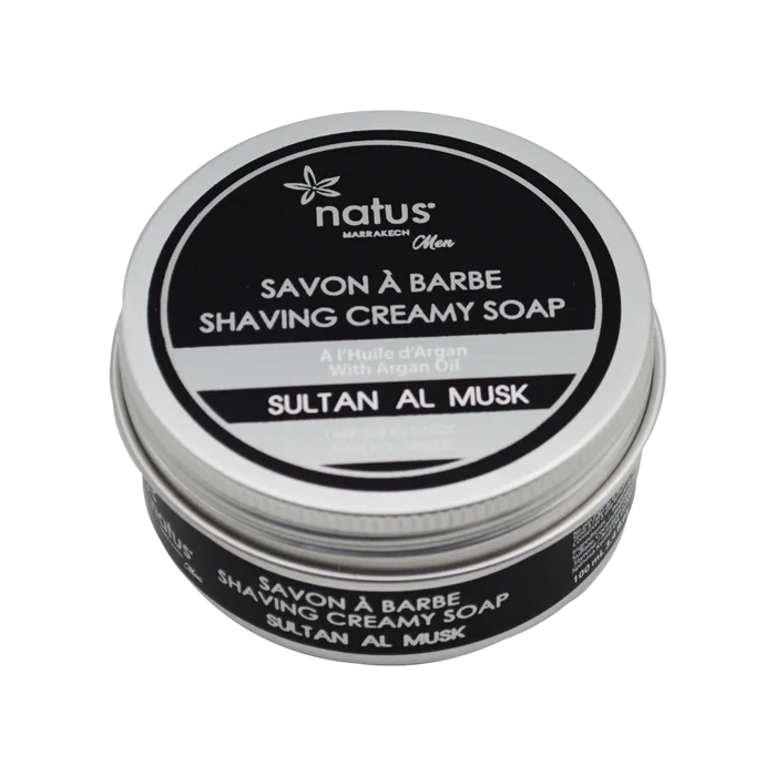 Σαπούνι Ξυρίσματος με Έλαιο Αργκάν | Sultan al Musk 100ml