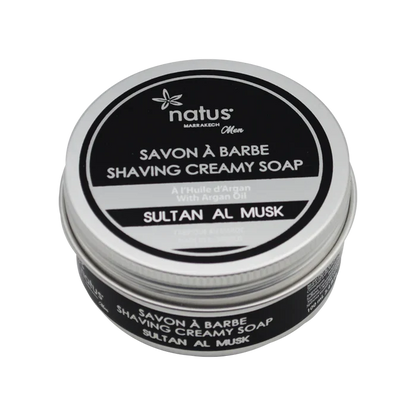 Σαπούνι Ξυρίσματος με Έλαιο Αργκάν | Sultan al Musk 100ml