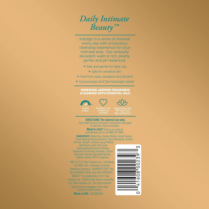 Summer's Eve Spa Renewing Luxurious Body Wash 12oz/354ml - ikatehouse