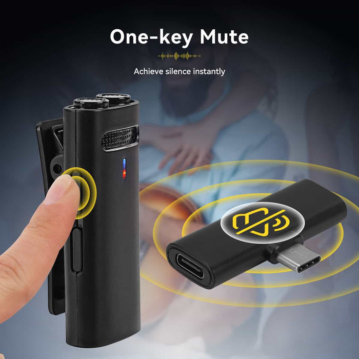 SVBONY SVMic D1 Wireless Lavalier Mini Microphone (W9321A) Svbony
