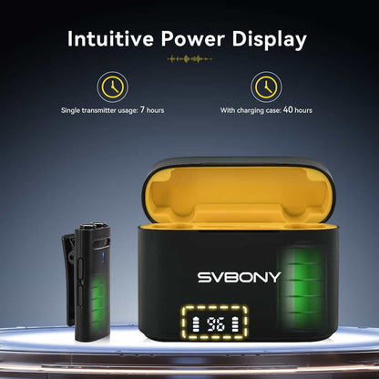 SVBONY SVMic D1 Wireless Lavalier Mini Microphone (W9321A) Svbony