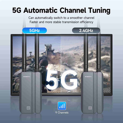 SVBONY TransAir3 Wireless Video Transmission System 0.06s Latency 1080P HD Sender Extender Svbony