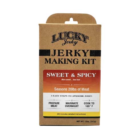 Sweet & Spicy Jerky Making Kit | 12 oz | Nebraska Star Beef