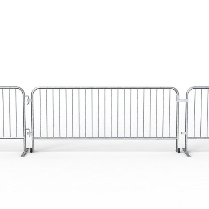 Swing Gate for Interlocking Steel Barricades - Crowd Control Warehouse