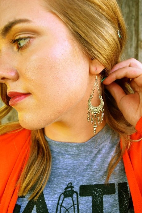 Swing Hoop Earrings