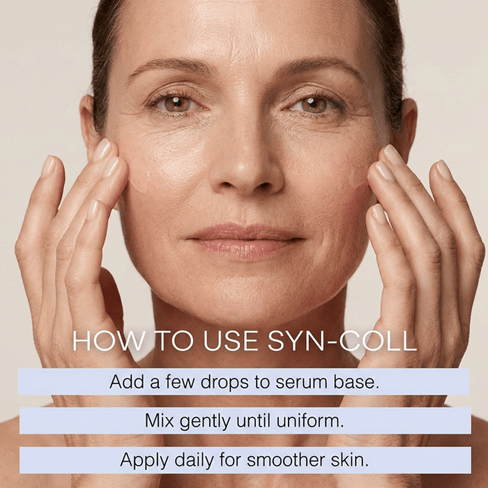 DIY Syn-Coll serum for personalized skin rejuvenation