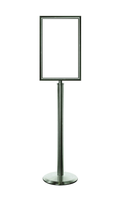 Tensabarrier Sign Stand with Frame - Crowd Control Warehouse