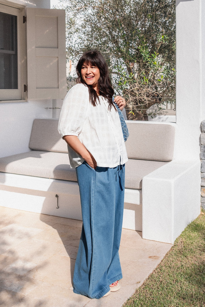 Tepper Pants - Mid Denim