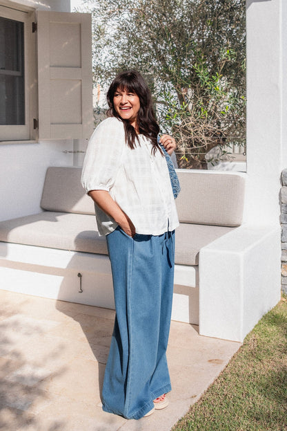 Tepper Pants - Mid Denim