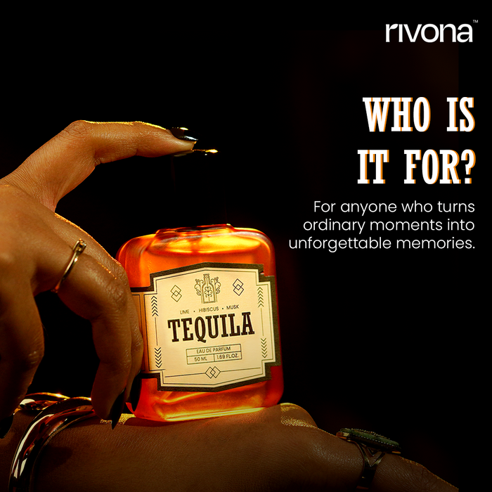 Tequila Perfume – Zesty, Citrus & Mild Fragrance | Fresh Fragrance | 50ml
