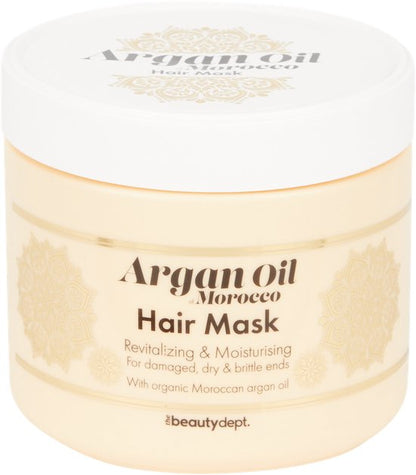 The BeautyDept. Argan Oil Morocco Revitalizing and Moisturising Hair Mask 500 ml
