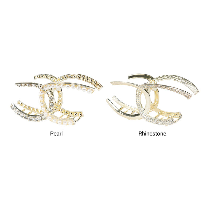 The Mani Double C Claw Clip - ikatehouse