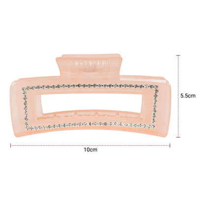 The Mani Rectangle Claw Clip - ikatehouse