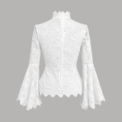 The Moonlit Lace Blouse