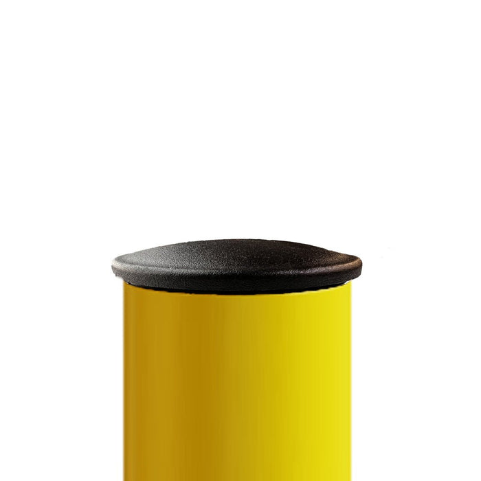 Trafford Industrial Flat Top Bollard Cap - Crowd Control Warehouse