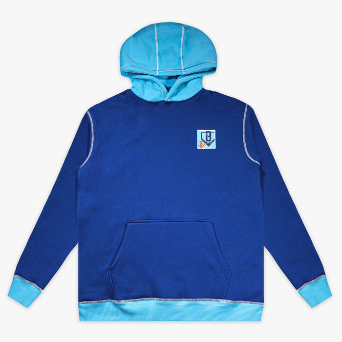 Navy Trash Talk Youth youth hoodie — front view