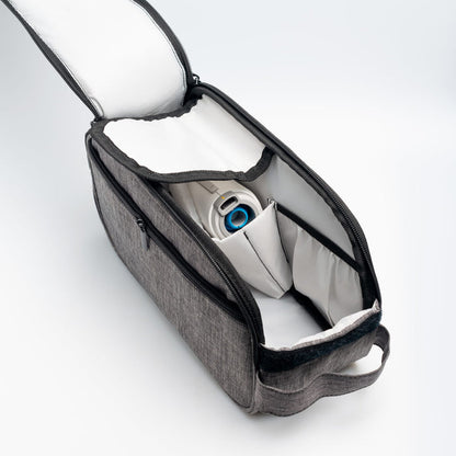 Snugell Bolso CPAP Travel bag packed with a Airmini CPAP machine